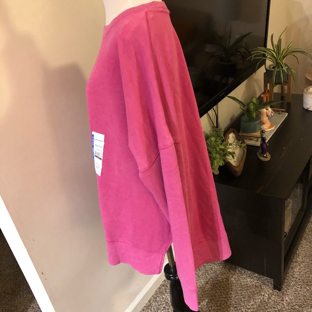 🎉 5 for $20 sale Nwt woman’s plus size slouchy sleeves modern sweatshirt shirt - Picture 2 of 6